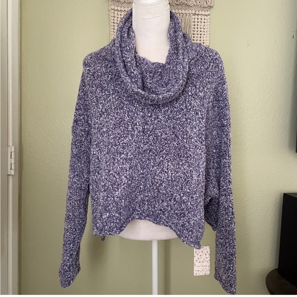 🎊SALE Free People Purple Sweater - Picture 5 of 5